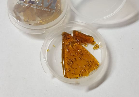 Shatter de aceite de hachís