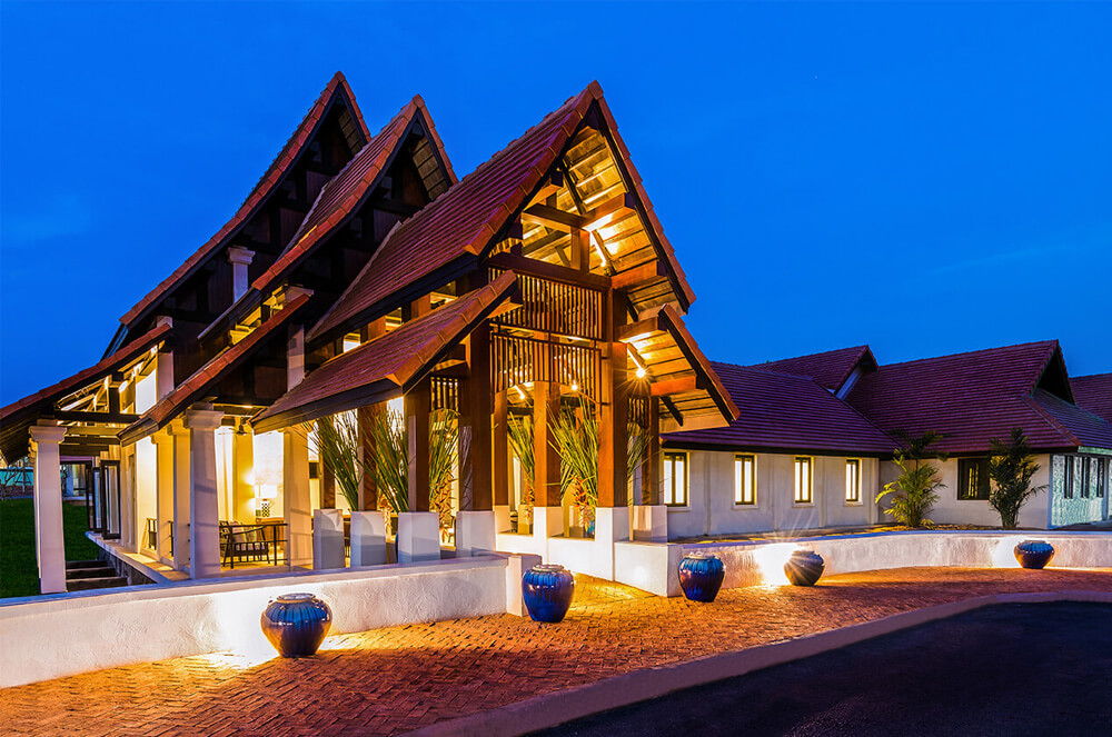Vista exterior. The Cabin Chiang Mai es un centro de desintoxicación de lujo para drogadicción y alcoholismo en Tailandia.