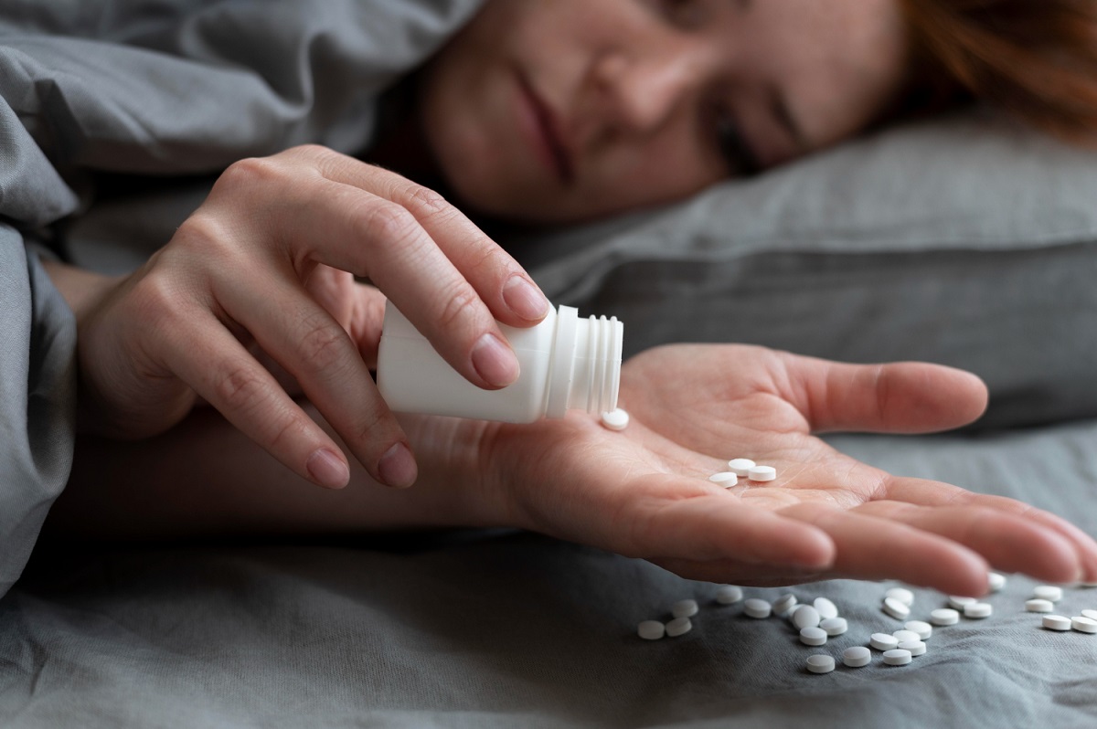 Mujer en un centro desintoxicación benzodiacepinas