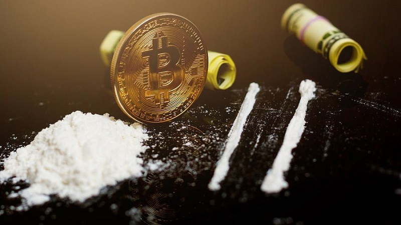 adicción bitcoins y cocaína