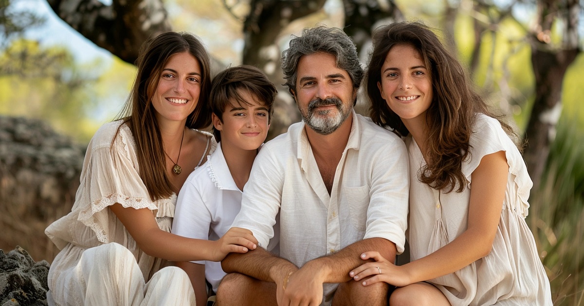 Familiares visitando a un adicto despues de la desintoxicación