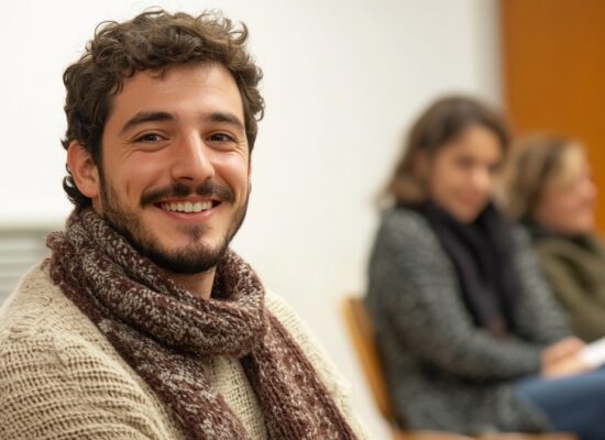 Jóven en recuperación de adicciones