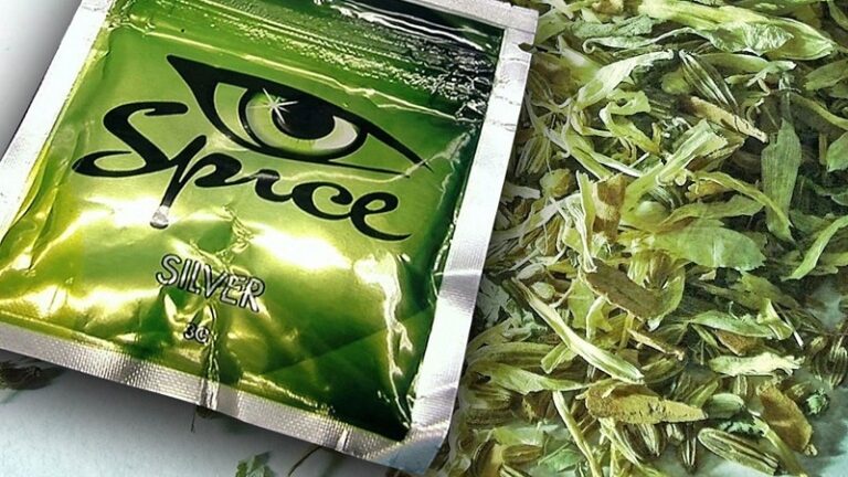 envase de marihuana sintética