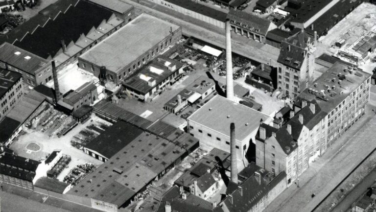Vista aérea de los laboratorios Medicinalco
