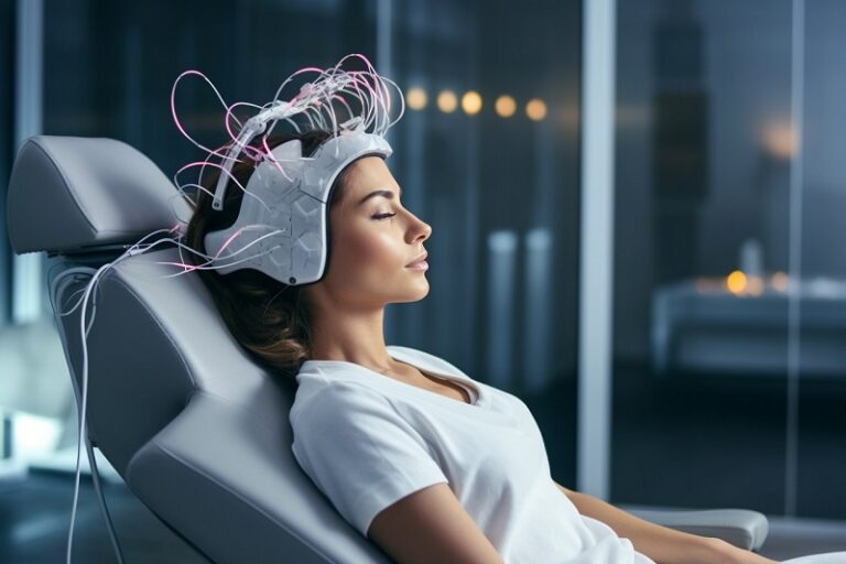 persona bajo tratamiento con neurofeedback