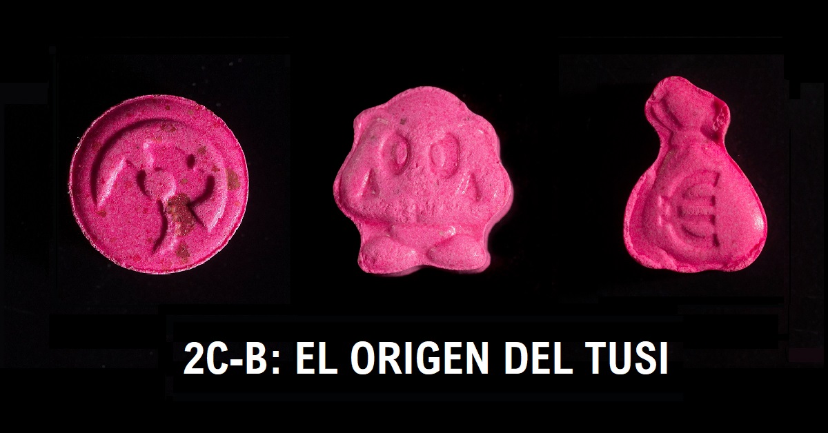 tres pastillas de 2cb, el origen del tusi o cocaína rosa
